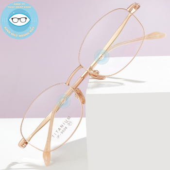 Gọng kính kim loại mã 9006